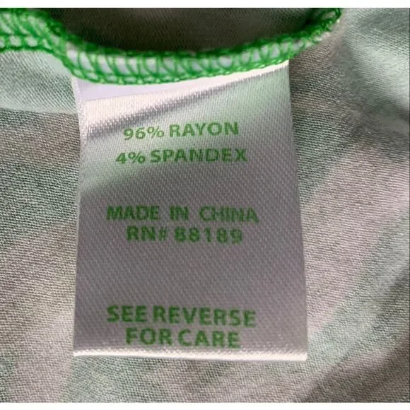 NEW NWOT Lilly Pulitzer Flor Green Bean Light My Fire Strapless Ruffle TUBE Dres - Picture 10 of 10